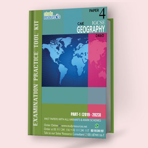 Cambridge IGCSE Geography (0460) P-4 Past Papers Part-1 (2019-2023)