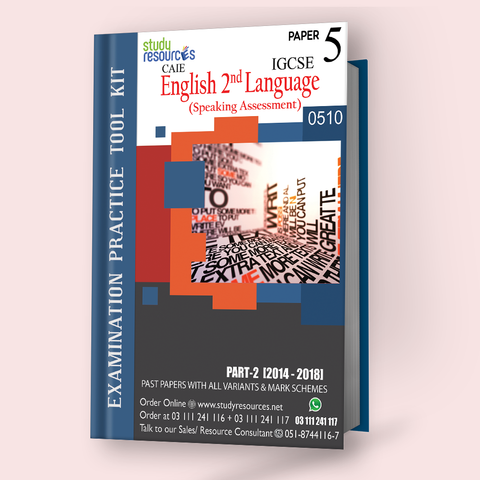Cambridge IGCSE English 2nd Language (0510) P-5 Past Papers Part-2 (2014-2018)