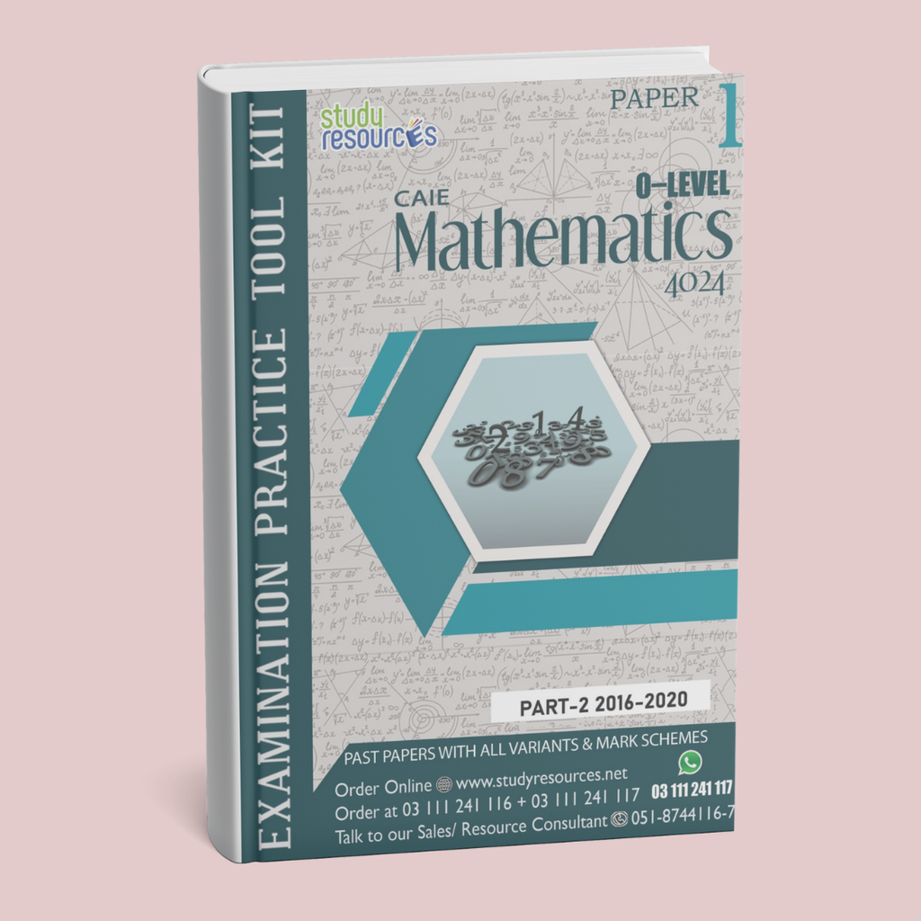 Cambridge Math O Level Cambridge O-Level Mathematics (4024) P-1 Past Papers Part-2 (2016-2020 ...