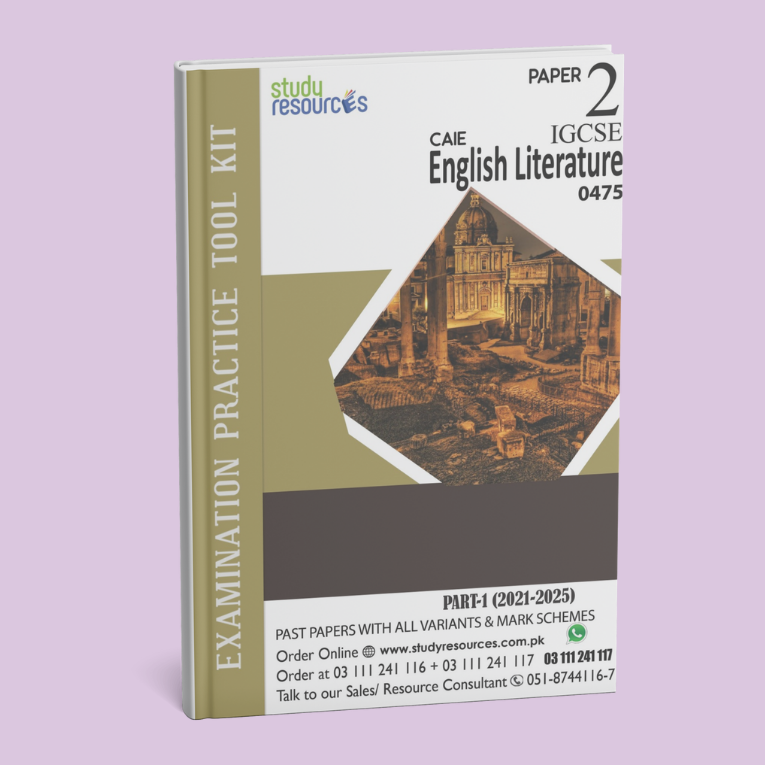 Cambridge IGCSE English Literature Past Papers  (0475) P-2 Part 1 (2021-2025)
