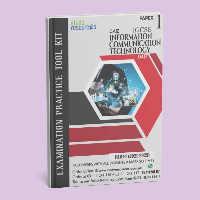 Cambridge IGCSE ICT (0417) P-1 Past Papers Part-1 (2021-2025)