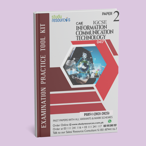 Cambridge IGCSE ICT (0417) P-2 Past Papers Part-1 (2021-2025)