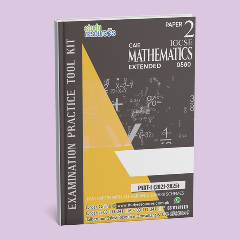 Cambridge IGCSE Mathematics (0580) P-2 Past Papers Part-1 (2021-2025) Extended