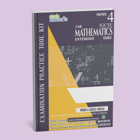 Cambridge IGCSE Mathematics (0580) P-4 Past Papers Part-1 (2021-2025) Extended