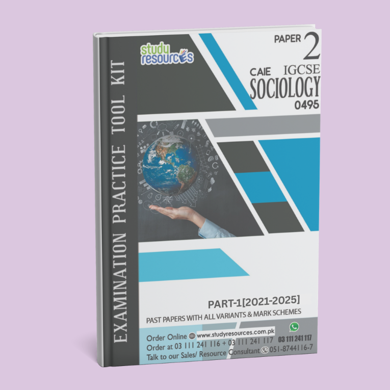 Cambridge IGCSE Sociology (0495) P-2 Past Papers Part-1 (2021-2025)