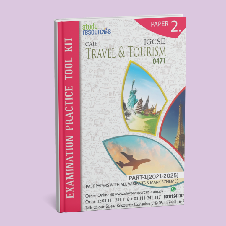 Cambridge IGCSE Travel and Tourism (0471) P-2 Past Papers Part-1 (2021-2025)