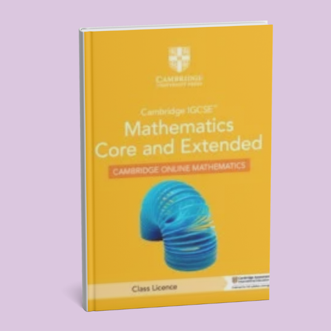 Cambridge IGCSE Mathematics (0580) Core and Extended Coursebook 3rd Edition (Paperback)