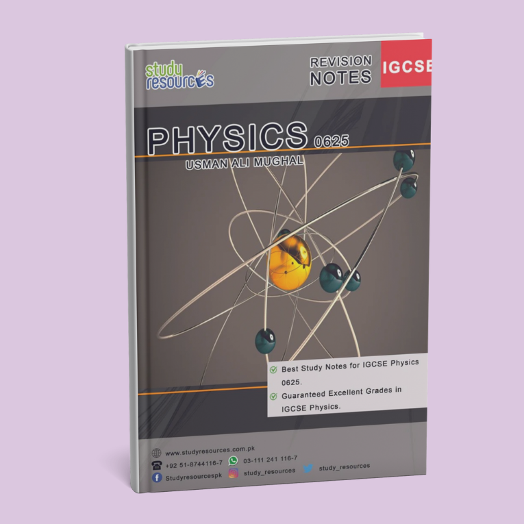 Cambridge IGCSE Physics (0625) Revision Notes by Sir. Usman Ali Mughal