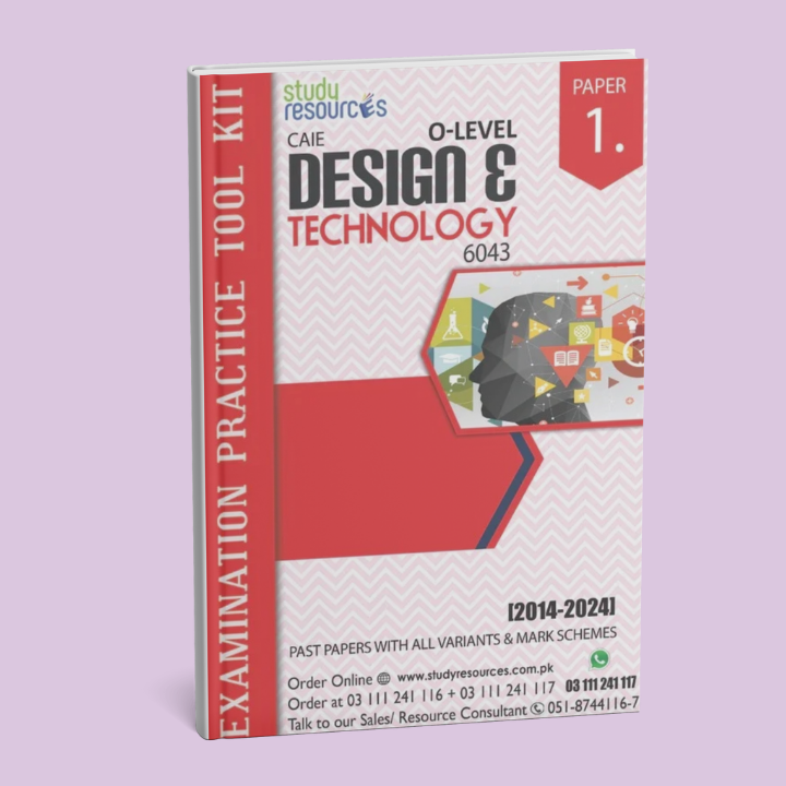 Cambridge O-Level Design & Technology (6043) P-1 Past Papers Part-1 (2014-2024)