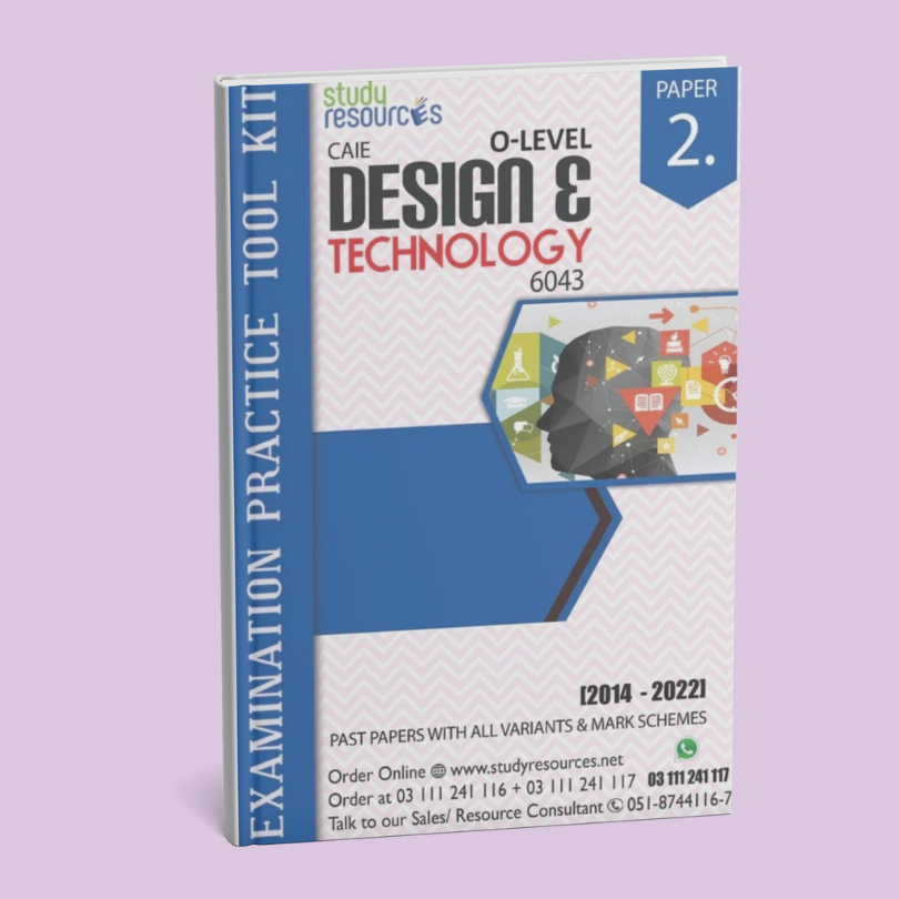 Cambridge O-Level Design & Technology (6043) P-2 Past Papers Part-1 (2014-2022)