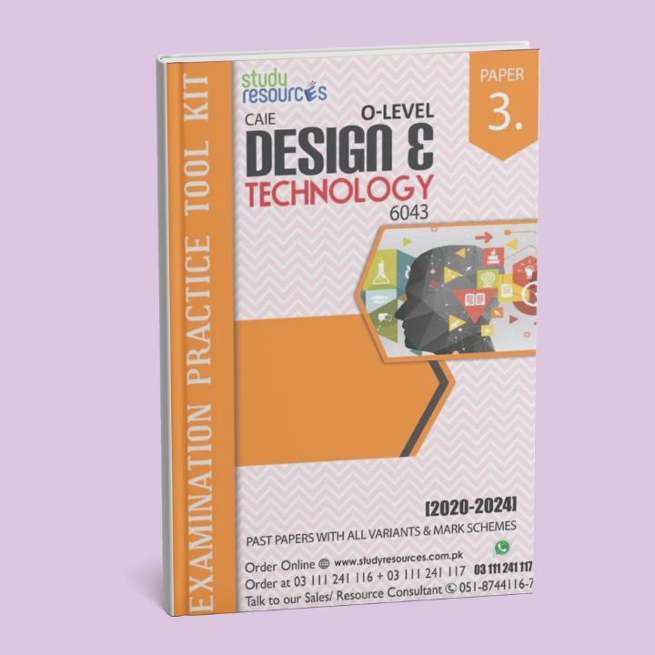 Cambridge O-Level Design & Technology (6043) P-3 Past Papers (2020-2024)