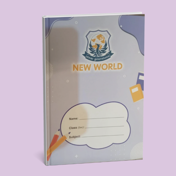 NWSS Montessori Blank Pages Notebook (NWMBP100)
