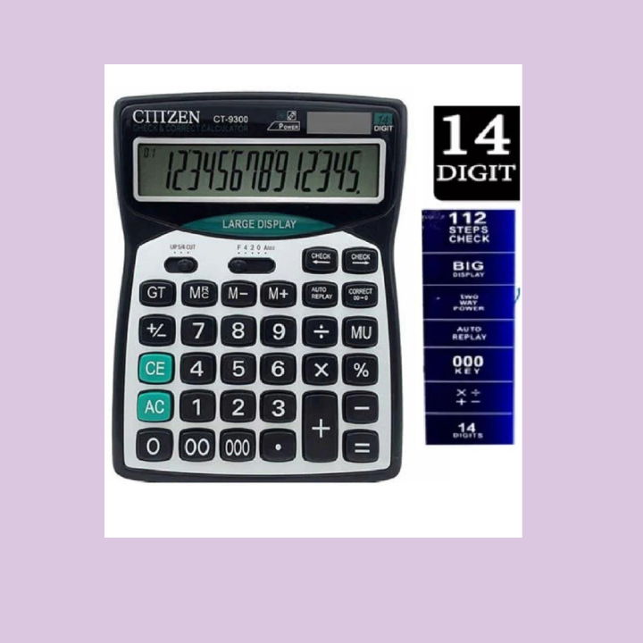 Citizen Superior Calculator CT-9300M
