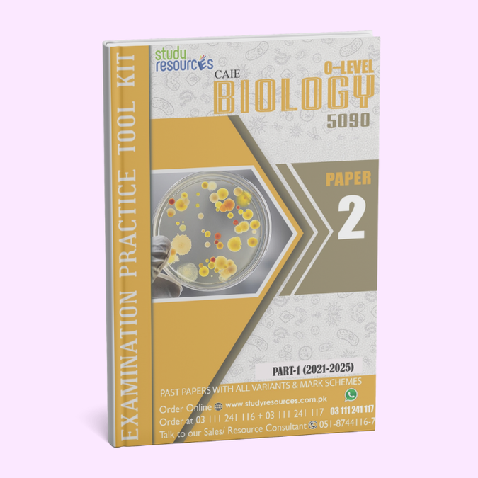 Cambridge O-Level Biology (5090) P-2 Past Papers Part-1 (2021-2025)