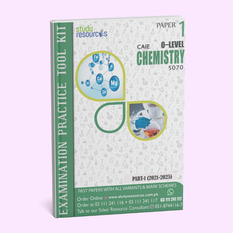 Cambridge O-Level Chemistry (5070) P-1 Past Papers Part-1 (2021-2025)