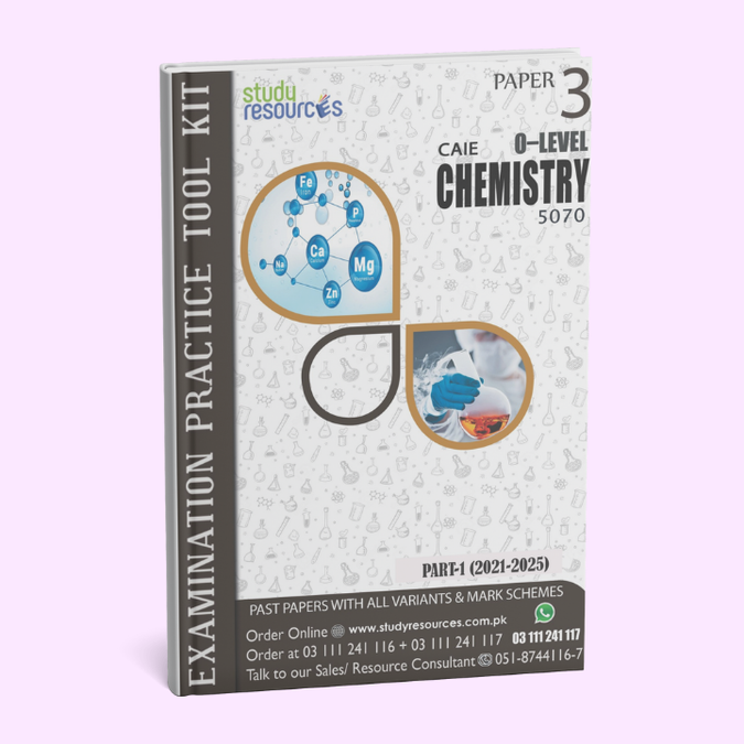 Cambridge O-Level Chemistry (5070) P-3 Past Papers Part-1 (2021-2025)