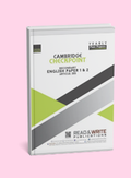 Cambridge Checkpoint Secondary English Paper-1&2 (Yearly) by Editorial Board R&W 355