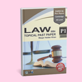 Cambridge AS-Level (9084) P1 English Legal System Topical Past Papers by Sir Waqar Haider Khan