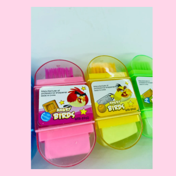 3in1 Eraser Sharpener Set (8076)