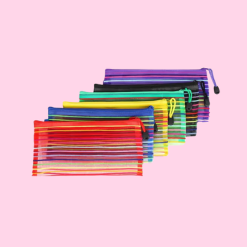 Multicolor Stationery Pouches