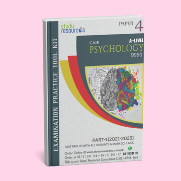 Cambridge A-Level Psychology (9990) P-4 Past Papers (2021-2025)