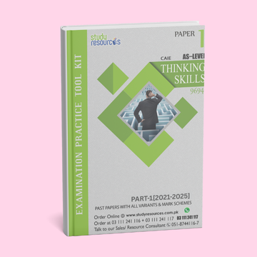Cambridge AS-Level Thinking Skills (9694) P-1 Past Papers Part-1 (2021-2025) - Study Resources