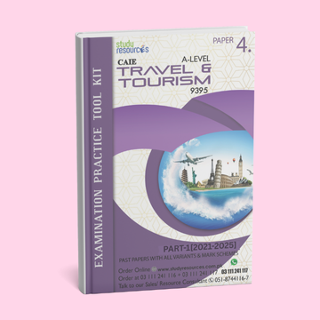 Cambridge A-Level Travel and Tourism (9395) P-4 Past Papers Part-1 (2021-2025)