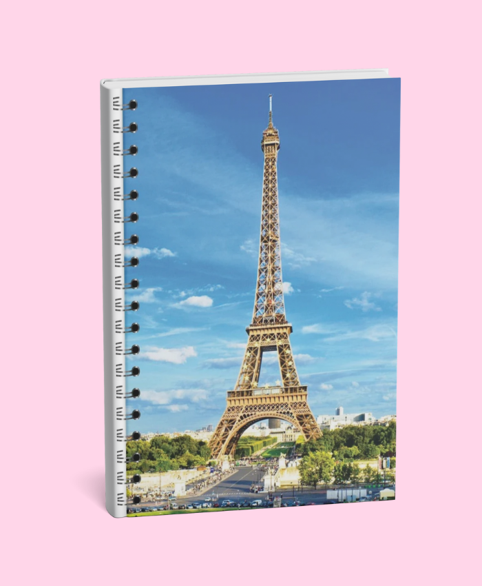 A4 Size Premium Spiral Notebook (Different Designs)