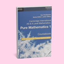 Cambridge International As & A Level Mathematics Pure Mathematics 1 Coursebook With Cambridge Online Digital Content