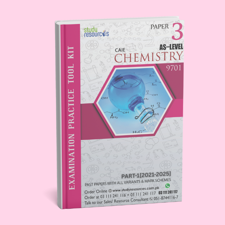 Cambridge AS-Level Chemistry (9701) P-3 Past Papers Part-1 (2021-2025)