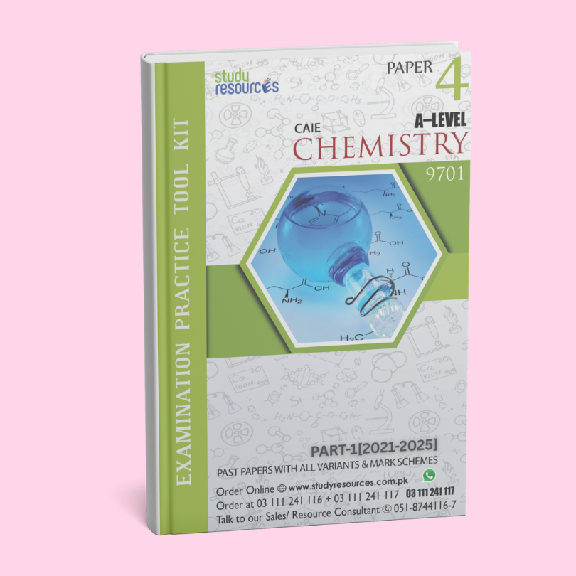 Cambridge A-Level Chemistry (9701) P-4 Past Papers Part-1 (2021-2025)