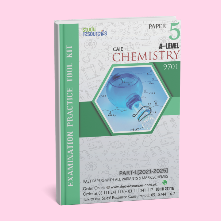 Cambridge A-Level Chemistry (9701) P-5 Past Papers Part-1 (2021-2025)