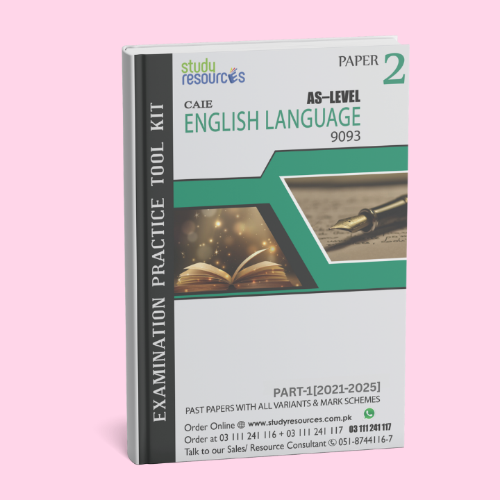 Cambridge AS-Level English Language (9093) P-2 Past Papers Part-1 (2021-2025)