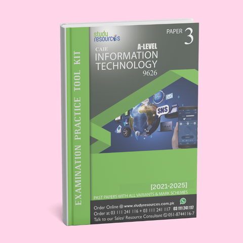 Cambridge A-Level IT (9626) P-3 Past Papers (2021-2025)