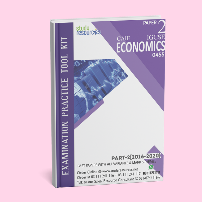 Cambridge IGCSE Economics (0455) P-2 Past Papers Part-2 (2016-2020)