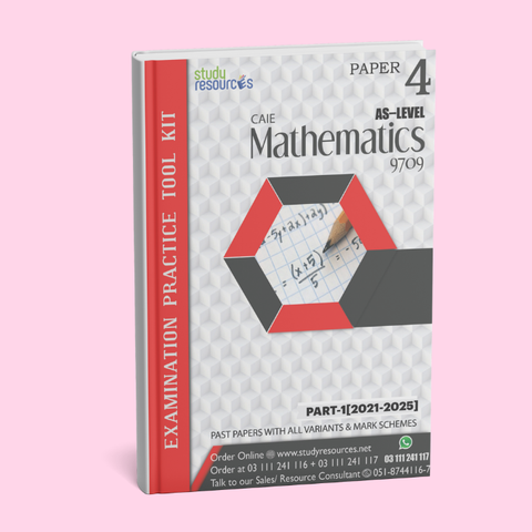Cambridge AS-Level Mathematics (9709) P-4 Past Papers (M-1) Part-1 (2021-2025)