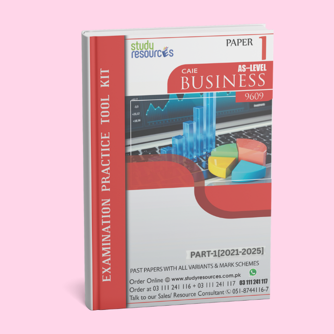 Cambridge AS-Level Business (9609) P-1 Past Papers Part-1 (2021-2025)