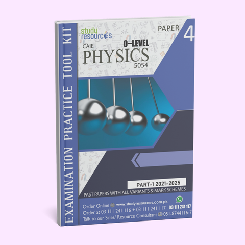 Cambridge O-Level Physics (5054) P-4 Past Papers Part-1 (2021-2025)