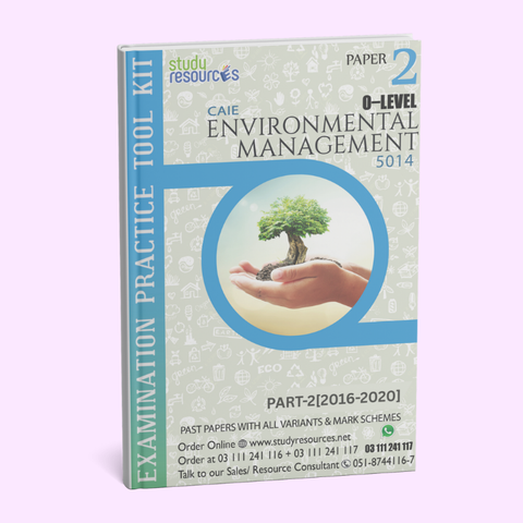 Cambridge O-Level Environmental Management (5014) P-2 Past Papers Part-2 (2016-2020)