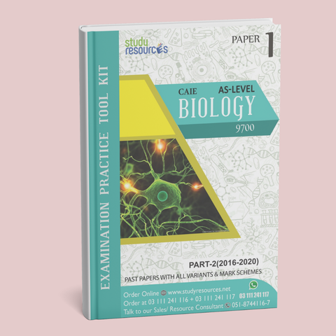 Cambridge AS-Level Biology (9700) P-1 Past Papers Part-2 (2016-2020)