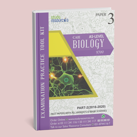Cambridge AS-Level Biology (9700) P-3 Past Papers Part-2 (2016-2020)