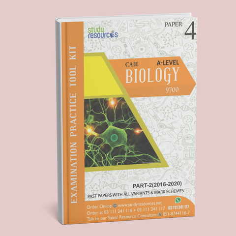 Cambridge A-Level Biology (9700) P-4 Past Papers Part-2 (2016-2020)