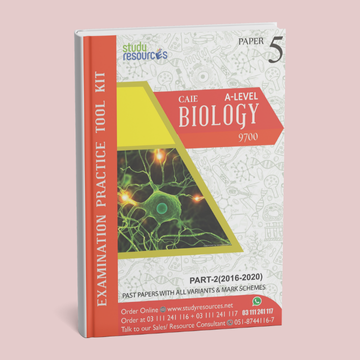 Cambridge A-Level Biology (9700) P-5 Past Papers Part-2 (2016-2020)