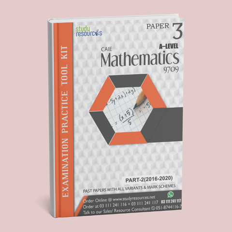 Cambridge A-Level Mathematics (9709) P-3 Past Papers Part-2 (2016-2020)