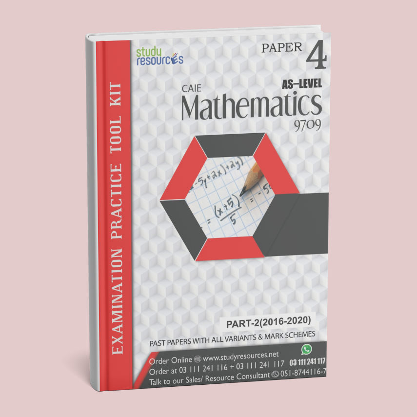 Cambridge AS-Level Mathematics (9709) P-4 Past Papers (M-1) Part-2 (2016-2020)