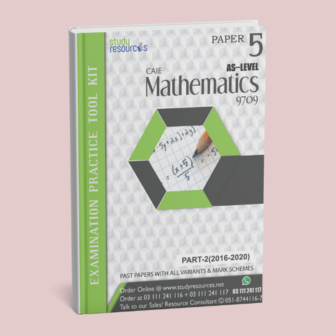 Cambridge AS-Level Mathematics (9709) P-5 Past Papers (S-1) Part-2 (2016-2020)