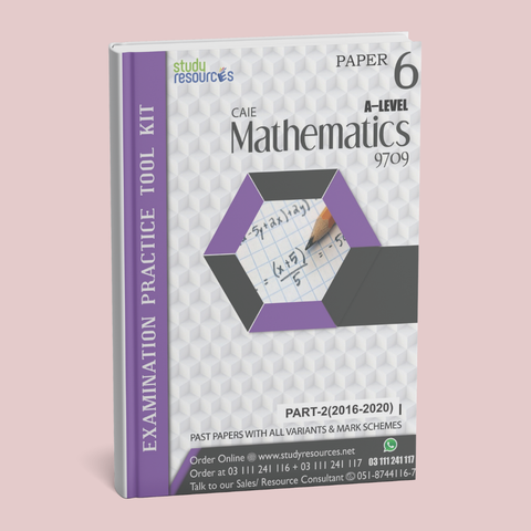 Cambridge A-Level Mathematics (9709) P-6 Past Papers (S-2) Part-2 (2016-2020)