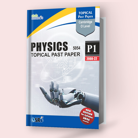 Cambridge O-Level Physics (5054) P-1 Topical Past Paper MCQ'S (2008-2022)