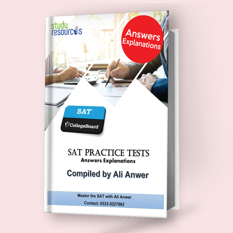 SAT English Practice Test Answers Explanation by Sir Ali Anwar