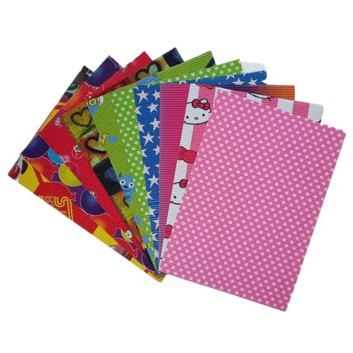 Corrugated Sheets Large Multi Colors